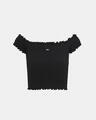 Tommy Hilfiger Pólók / Galléros Pólók DW0DW20238 Fekete EU M