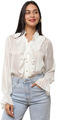 La Modeuse Ingek / Blúzok 74424_P175935 Fehér EU L
