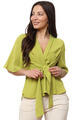 La Modeuse Ingek / Blúzok 74708_P176460 Zöld EU L