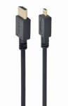 Gembird HDMI / microHDMI-D kábel 1.8m v2.0 4K 3D fekete Gembird (CC-HDMID-6)