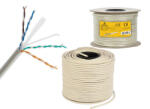 Gembird CAT6 UTP LAN kábel 100m szürke solid Gembird (UPC-6004SE-SOL/100)