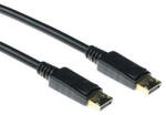 ACT DisplayPort kábel 1m v1.2 4K 60Hz fekete ACT (AK3976)