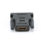Gembird HDMI / DVI-D (18+1) adapter fekete Gembird (A-HDMI-DVI-2)