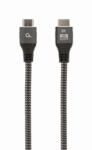 Gembird HDMI kábel 2m szürke v2.1 8K UHD 3D fonott Gembird (CCB-HDMI8K-2M)