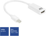 ACT miniDisplayPort / HDMI adapter kábel 0.15m fehér ACT (AC7525)