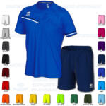 ERREA EVAN & NEW SKIN SET futball mez + nadrág SZETT - azúrkék-sötétkék-fehér