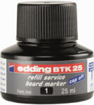 edding Tinta utántöltő táblamarkerhez 25ml, Edding BTK25 fekete (7270077000) - iroda-ellatas