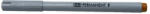  Alkoholos marker tűfilc 0, 5mm, F tender piros (9070049003) - iroda-ellatas
