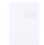 Bluering Boríték TC/4 szilikonos bélésnyomott jobb ablak 55x90mm ablak jobb oldalról 20mm felülről 57mm Bluering® fehér (TC4SZJA55X90) - iroda-ellatas