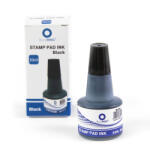 Bluering Bélyegzőfesték 30ml, Bluering® Flower fekete (JJ40705-30BL) - iroda-ellatas