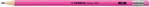 STABILO Grafitceruza HB, radíros, neon pink test Stabilo Swano (4907/HB-56) - iroda-ellatas