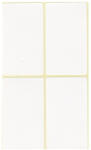  Etikett címke, 40x70mm, 15 lap, 4 címke/lap (ISCIN4070) - iroda-ellatas