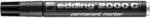 edding Alkoholos marker 1, 5-3mm, kerek hegyű, Edding 2000 fekete (7580107001) - iroda-ellatas