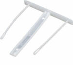 Fellowes Lefűzőklip, műanyag, 85mm, Fellowes® Bankers Box, 100 db/csomag, piros (0089602) - iroda-ellatas