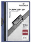 DURABLE Klip mappa 60lap Durable Duraclip®, sötétkék (220907) - iroda-ellatas