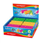 Keyroad Radír, PVC mentes 24 db/display Keyroad Roo Fix vegyes színek (KR971814) - iroda-ellatas