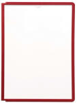 Durable Bemutatótábla panel, A4, 5 db/csomag, Durable Sherpa piros (560603) - iroda-ellatas