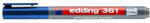 edding Táblamarker 1mm, kerek Edding 361 kék (7580146002) - iroda-ellatas