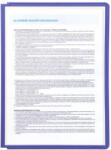 Durable Bemutatótábla panel, A4, 5 db/csomag, Durable Sherpa lila (560644) - iroda-ellatas