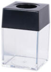 Bluering Gemkapocstartó mágneses átlátszó test Bluering® fekete fedél (JJ40401BLACK) - iroda-ellatas