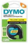 DYMO Feliratozógép szalag Dymo Letratag S0721620/59423 12mmx4m, ORIGINAL sárga (S0721620) - iroda-ellatas