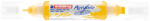 edding Akril marker 2-3mm, és 5-10mm, 3D kétvégű Edding 5400 citromsárga (7580247008) - iroda-ellatas
