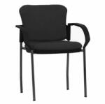 BLUERING Tárgyalószék Bluering® Bond fekete (B307 BLACK) - iroda-ellatas