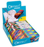 Connect Radír Connect 36 db/kínáló doboz mintás (C-107029) - iroda-ellatas