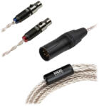 Meze Audio Кабел Meze Audio mini XLR/4 pin XLR Premium балансиран - сребро (MEM-S4)