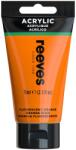Reeves Vopsea acrilică fluorescentă 75 ml portocaliu Reeves