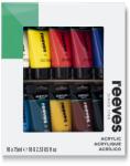 Reeves Set de vopsele acrilice 10x75ml Reeves