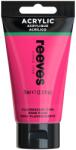 Reeves Vopsea acrilică roz fluorescent 75 ml Reeves