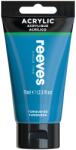 Reeves Vopsea acrilică turcoaz 75 ml Reeves