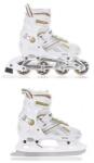 Raven Állítható görkorcsolya Raven Pulse White/Gold 2 az 1-ben