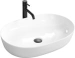Rea Lavoar pe blat alb lucios, oval, Rea Cleo (REA-U0024)