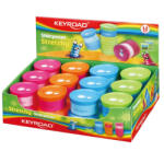Keyroad Hegyező 2 lyukú tartályos 12 db/display Keyroad Stretchy vegyes színek (KR971287) - veryjet
