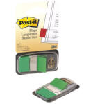 3M Jelölőcímke 25, 4x43, 2mm, 50lap műanyag, 3M 680-3 zöld (A-70-0713-9277-6) - veryjet
