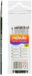 Nebulo Ecset 2-es festett nyéllel 12 db/csomag, Nebulo (HE-1-2-F) - officefirst