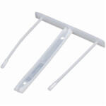 Fellowes Lefűzőklip, műanyag, 85mm, Fellowes® Bankers Box, 100 db/csomag, fehér (00895) - officefirst