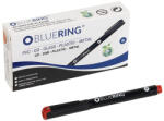 BLUERING Rostirón, tűfilc alkoholos 0, 4mm, OHP Bluering® S piros - veryjet
