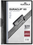 DURABLE Klip mappa 60lap Durable Duraclip®, fekete (220901) - officefirst