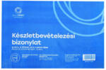Bluering Készletbevételezési bizonylat anyag bevét A5 25x4lapos fekvő 12-111/V. 8 tételes - veryjet