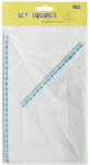 Educa Vonalzókészlet, háromszög 16 cm és 24cm, ( 45°/60° ) 2 db/bliszter Educa (3124) - veryjet
