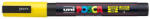 uni Dekormarker 0, 9-1, 3mm, Uni Posca PC-3M sárga (2UPC3MS) - veryjet