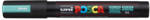 uni Dekormarker 1, 8-2, 5mm, Uni Posca PC-5M metál zöld (2UPC5MMZ) - veryjet