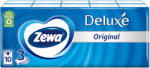 Zewa Papírzsebkendő 3 rétegű 10 x 10 db/csomag Zewa Deluxe illatmentes (4697) - officefirst