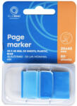 Bluering Jelölőcímke 25x45mm, 50lap, műanyag Bluering® kék - officefirst