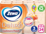 Zewa Toalettpapír 3 rétegű kistekercses 100 % cellulóz 24 tekercs/csomag Zewa Deluxe Cashmere Peach (33547829) - veryjet