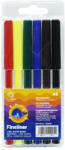 BLUERING Rostirón kúpos végű, vízbázisú készlet, 1mm, Bluering®, 6 klf. szín, (JJ10201-6) - officefirst