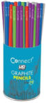 Connect Grafitceruza HB, színes, kerek test, Connect 72 db/csomag, (000045135) - veryjet